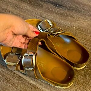 Birkenstock Big Buckle, Size 38 (in Women’s)